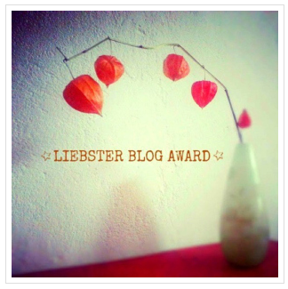 Liebster Blog Award
